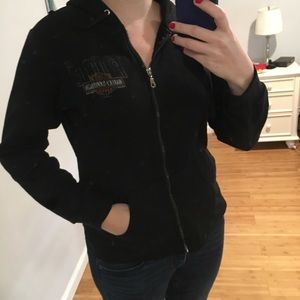 Black Harley-Davidson Full Zip Jacket